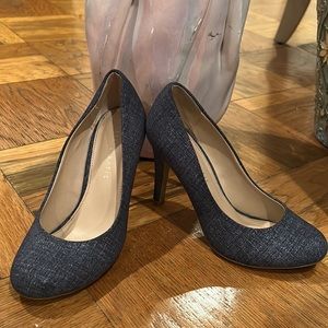 Blue Denim Pumps- 7.5 - Kelly & Katie